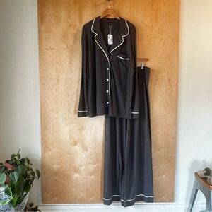 Cosabella Women's Bella Relaxed Long Sleeve Top & Pants Pajama Set 2x